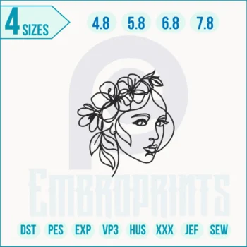530 E OUTLINE GIRL FACE