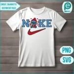 102 S Heart Stitch Nike Logo SVG