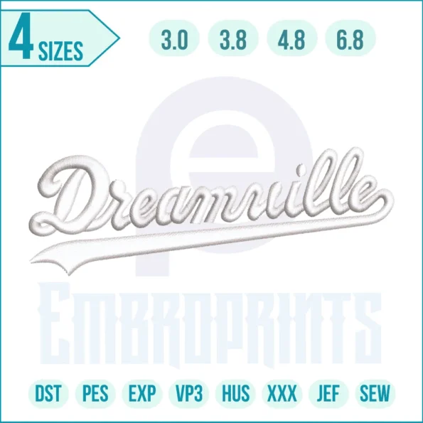 Dreamville Embroidery Design
