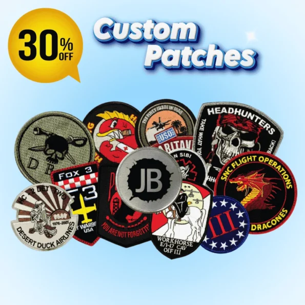 custom patches by embroprints