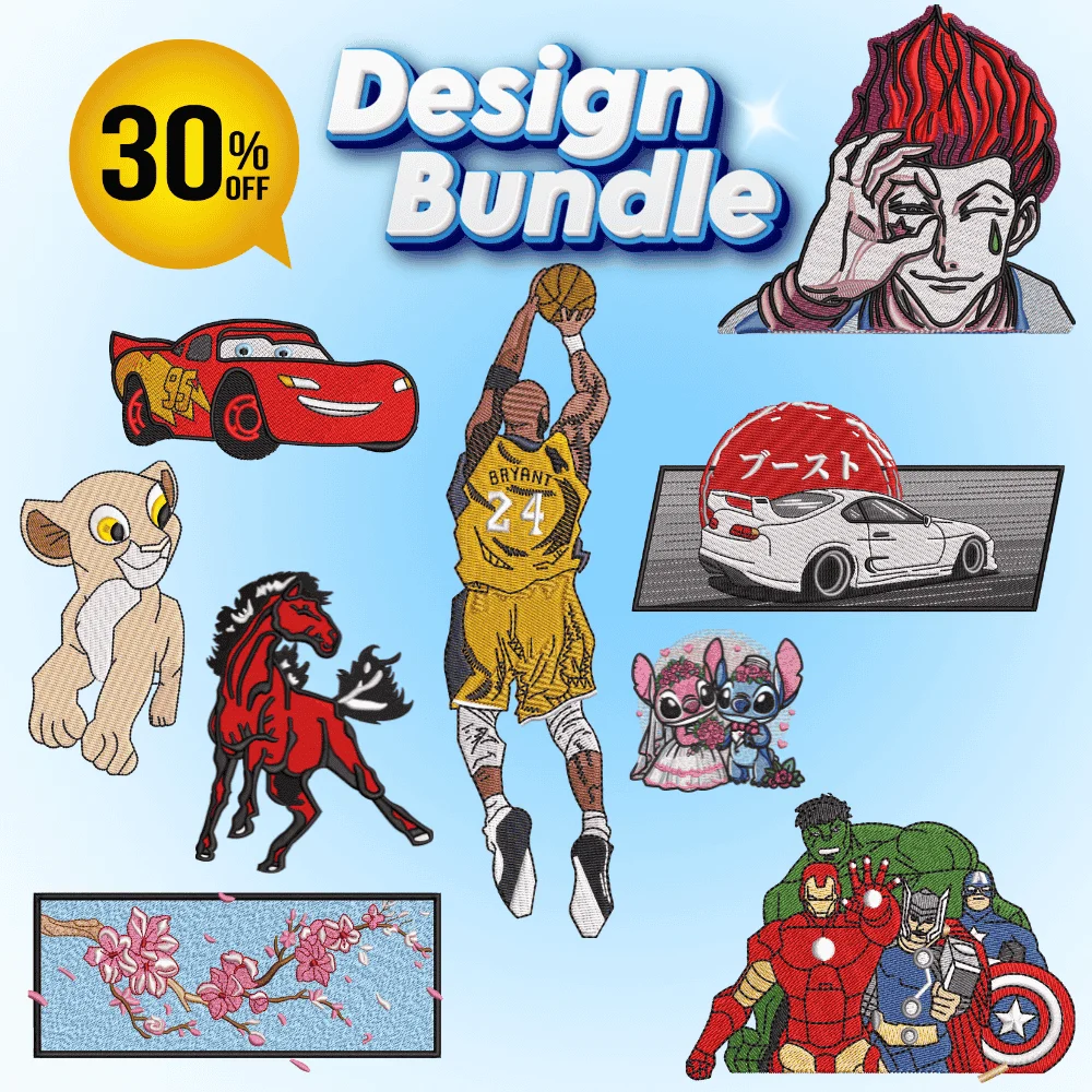 embroider design bundle by embroprints